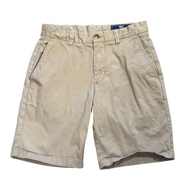 Vineyard Vines Mens Size 28 Breaker Khaki Shirts - Picture 1 of 5